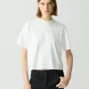 Biały bawełniany t-shirt