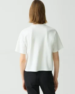 Biały bawełniany t-shirt