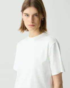 Biały bawełniany t-shirt