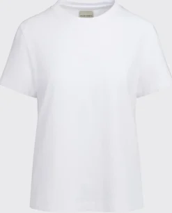 Biały bawełniany t-shirt Essenza