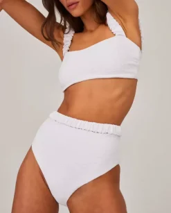 Biały dół od bikini Good Luck Charm