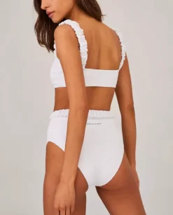 Biały dół od bikini Good Luck Charm