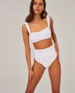 Biały dół od bikini Good Luck Charm