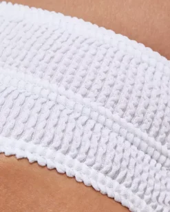 Biały dół od bikini Savannah
