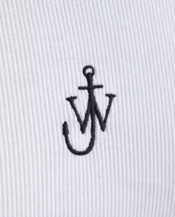 Biały podkoszulek z logo