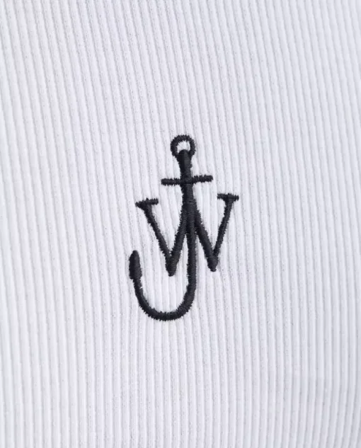 Biały podkoszulek z logo