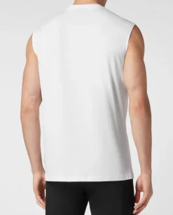Biały tank top