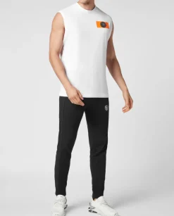 Biały tank top
