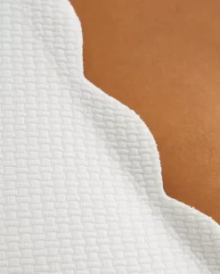 Biały top od bikini Santa Clara Wide