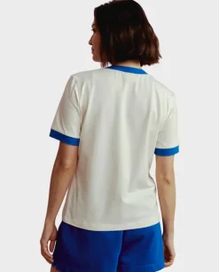 Biały t-shirt Amalfi