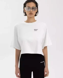 Biały t-shirt Another Crop