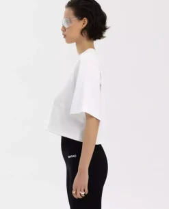 Biały t-shirt Another Crop