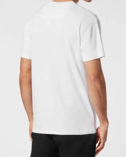 Biały t-shirt Carbon Tiger