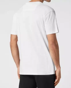 Biały t-shirt Carbon Tiger
