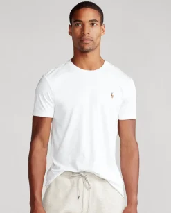Biały t-shirt Custom Slim Fit