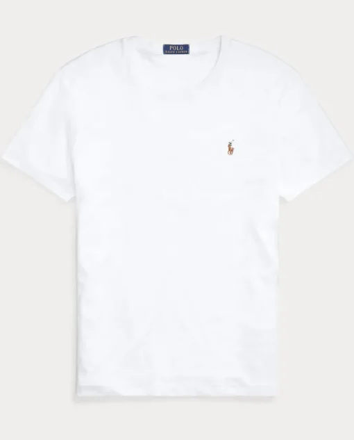 Biały t-shirt Custom Slim Fit