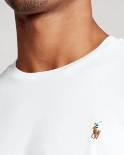 Biały t-shirt Custom Slim Fit