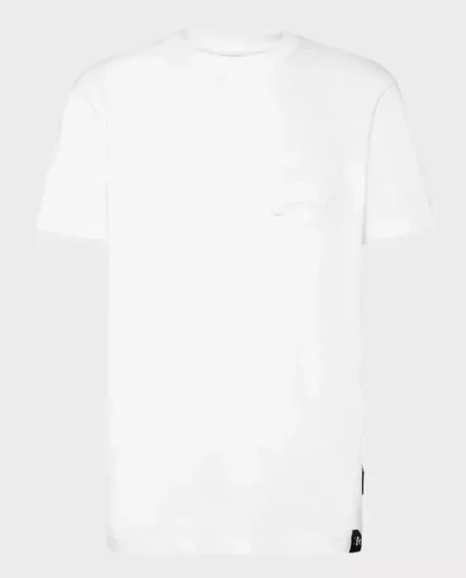 Biały t-shirt Gothic