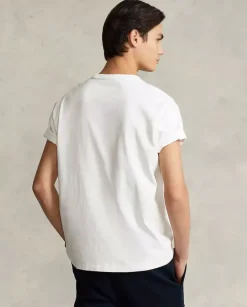 Biały t-shirt Regular Fit