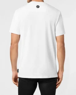 Biały t-shirt Smile