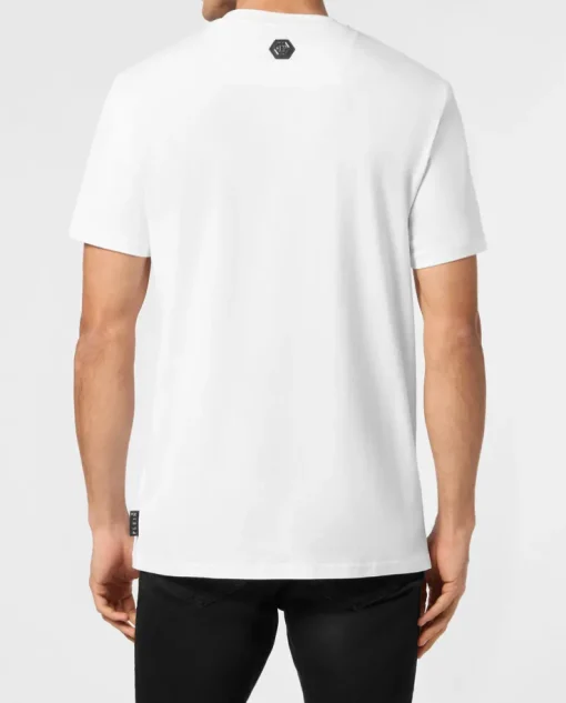 Biały t-shirt Smile