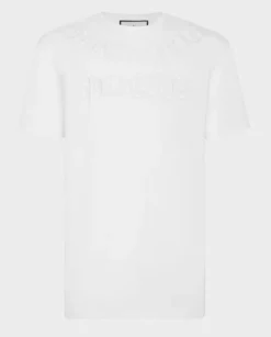 Biały t-shirt SS Gothic