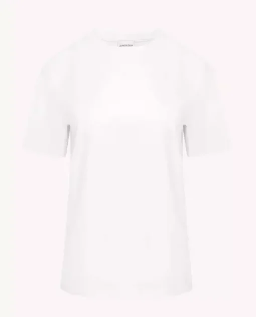 Biały t-shirt Vero Jenesequa
