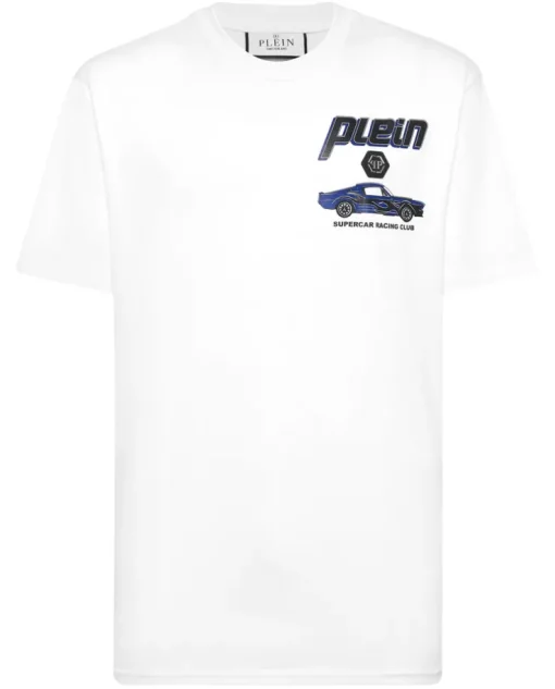 Biały t-shirt z bawełny