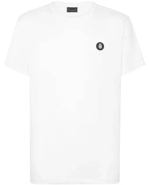 Biały t-shirt z bawełny