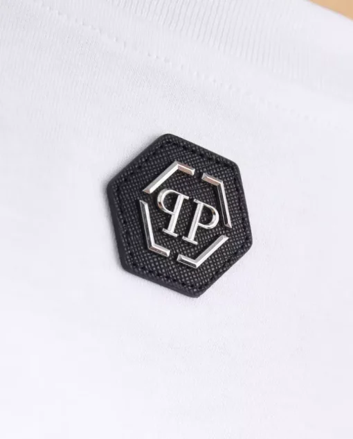 Biały t-shirt z grafiką Bulldogs