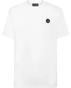 Biały t-shirt z logo