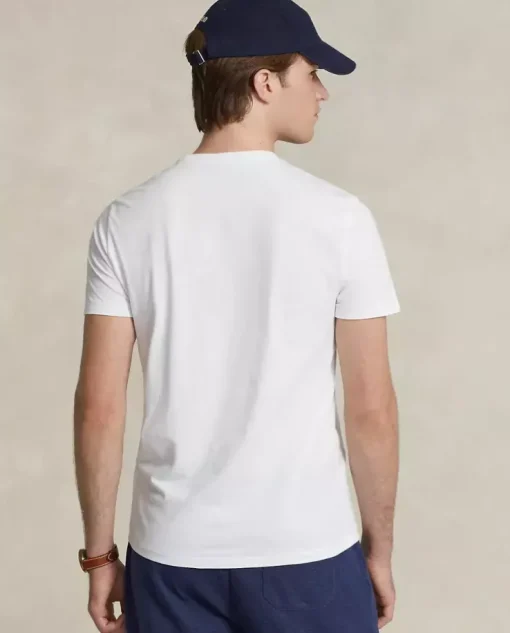 Biały t-shirt z logo