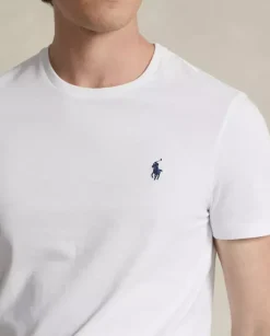 Biały t-shirt z logo