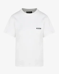 Biały t-shirt z logo Horizon