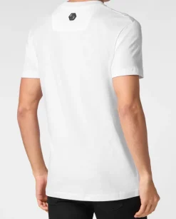 Biały t-shirt z motywem Tiger
