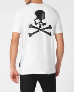Biały T-shirt z printem