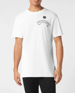 Biały T-shirt z printem