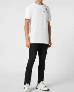 Biały T-shirt z printem