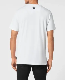 Biały T-shirt z printem
