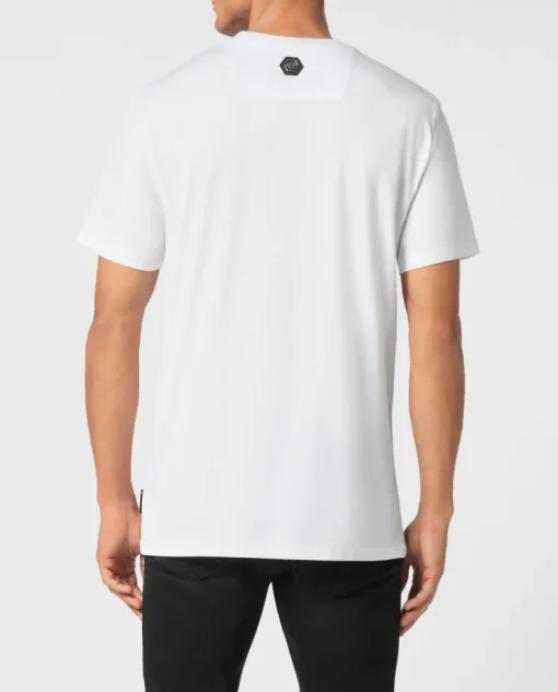 Biały T-shirt z printem