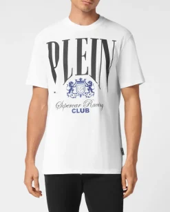 Biały T-shirt z printem