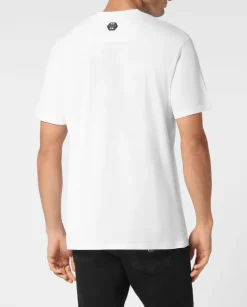 Biały T-shirt z printem