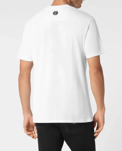 Biały T-shirt z printem