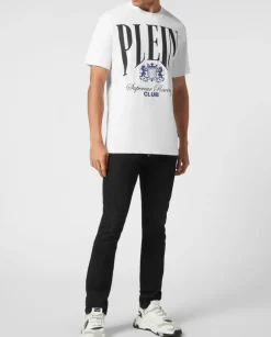 Biały T-shirt z printem