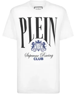 Biały T-shirt z printem