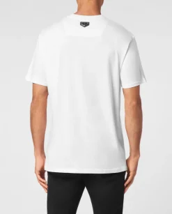 Biały T-shirt z printem