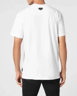 Biały T-shirt z printem