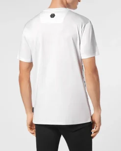 Biały T-shirt z printem