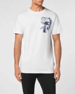 Biały T-shirt z printem