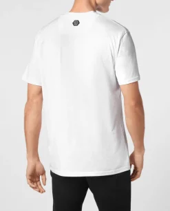 Biały T-shirt z printem